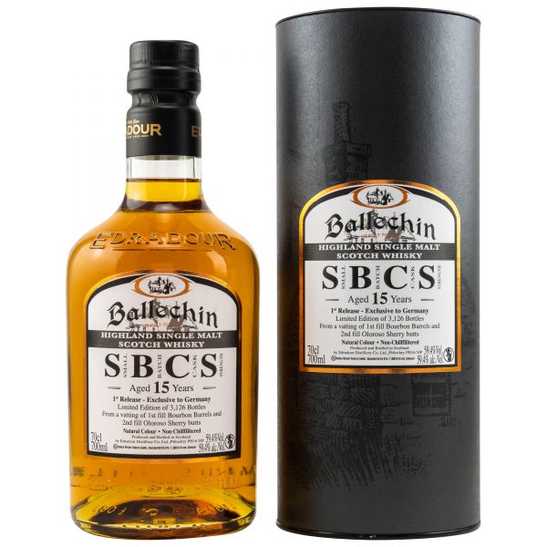 Ballechin 15 Jahre Small Batch Cask Strength